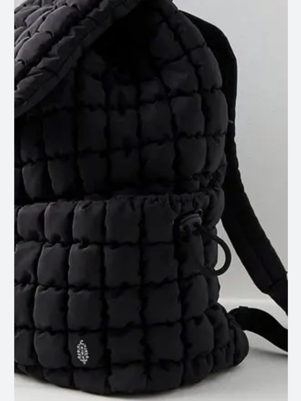 Free People Quilted Hiker Pack Black Backpack